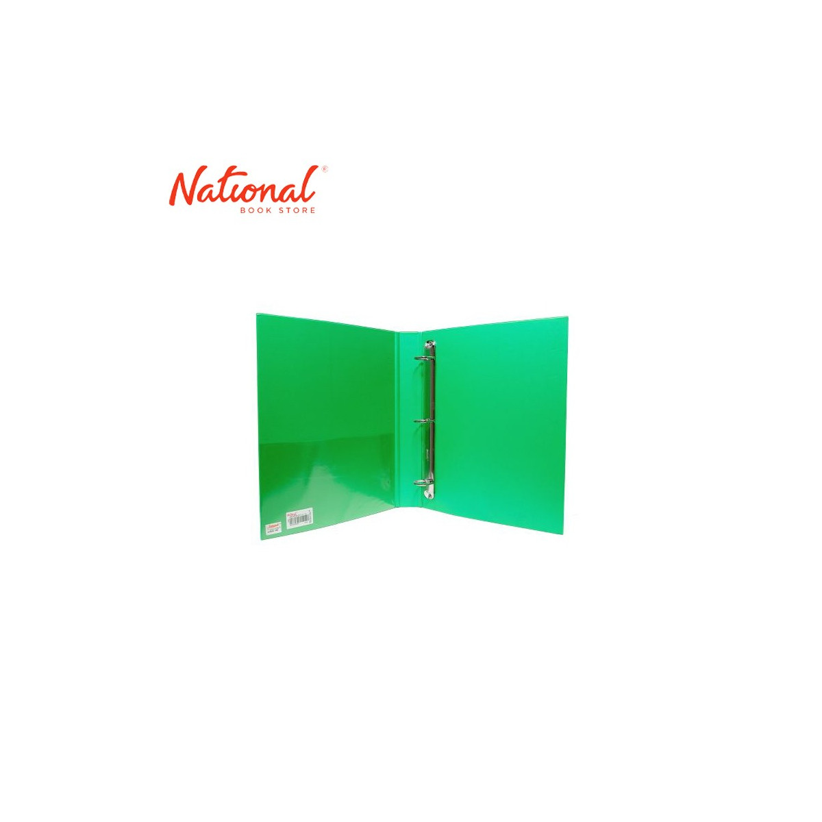 SEAGULL RING BINDER 3R CMP355 LONG 2.5IN DTYPE PVC COVER, GREEN