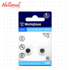 Westinghouse Battery Button LR41 (AG3-BP2) 2 pieces per pack - Office Supplies