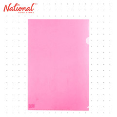 Seagull Folder L Type CH350 Long Transparent Red - School & Office - Filing Supplies