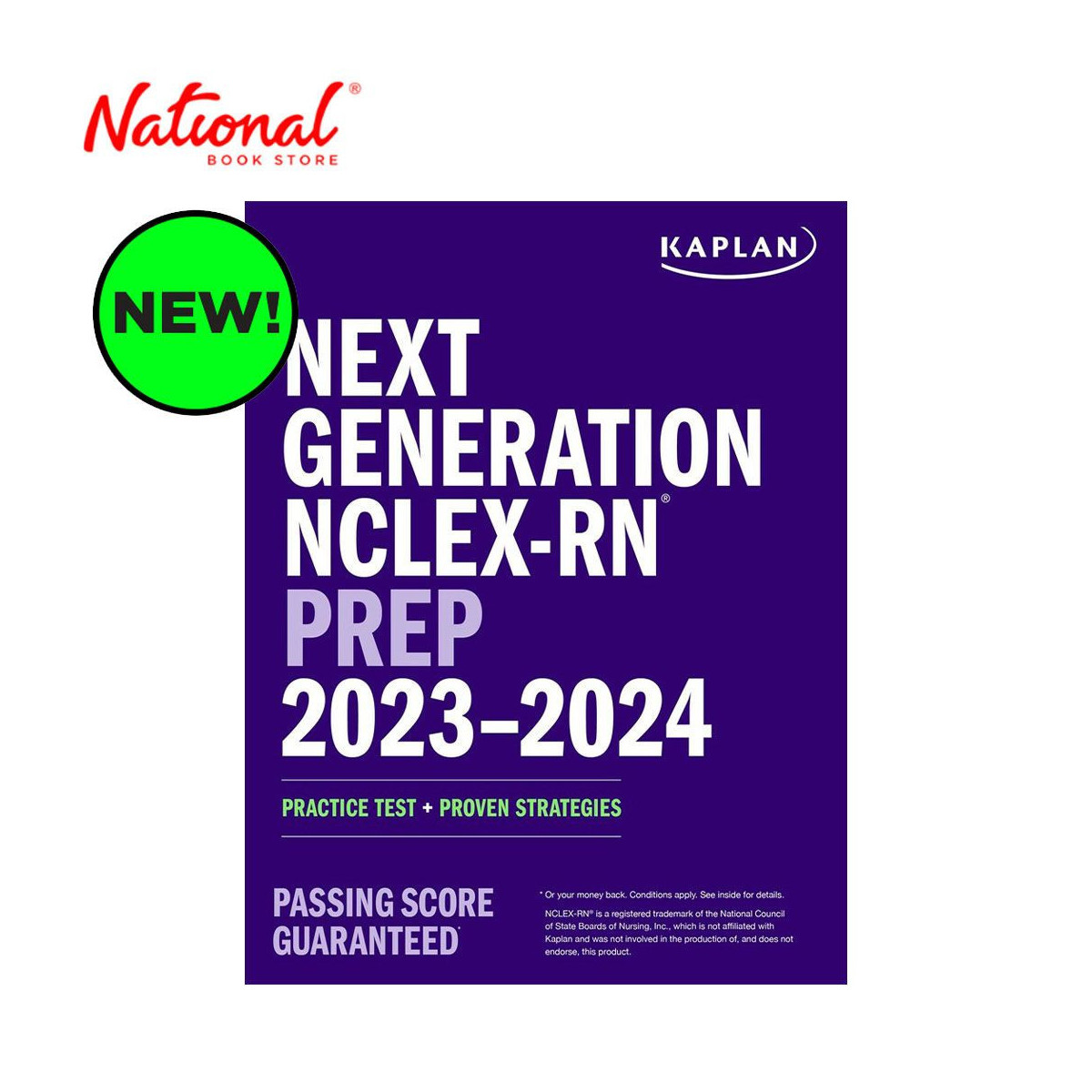NEXT GENERATION NCLEXRN PREP 20232024 BY KAPLAN NURSING TRADE