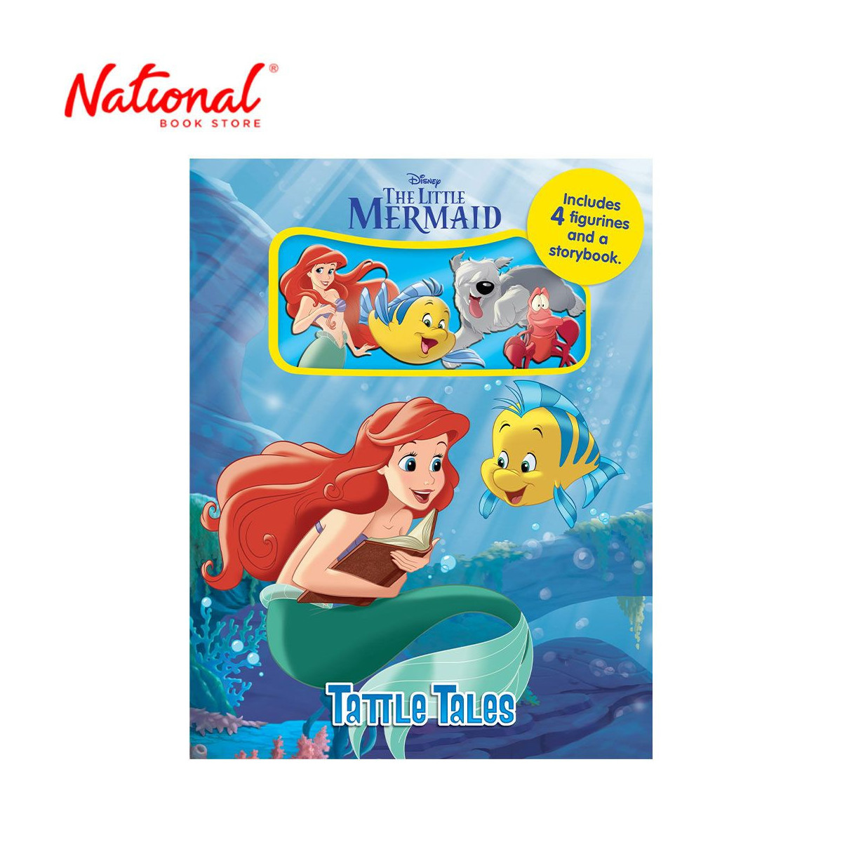 Disney The Little Mermaid Tattle Tales - Board Book for Kids