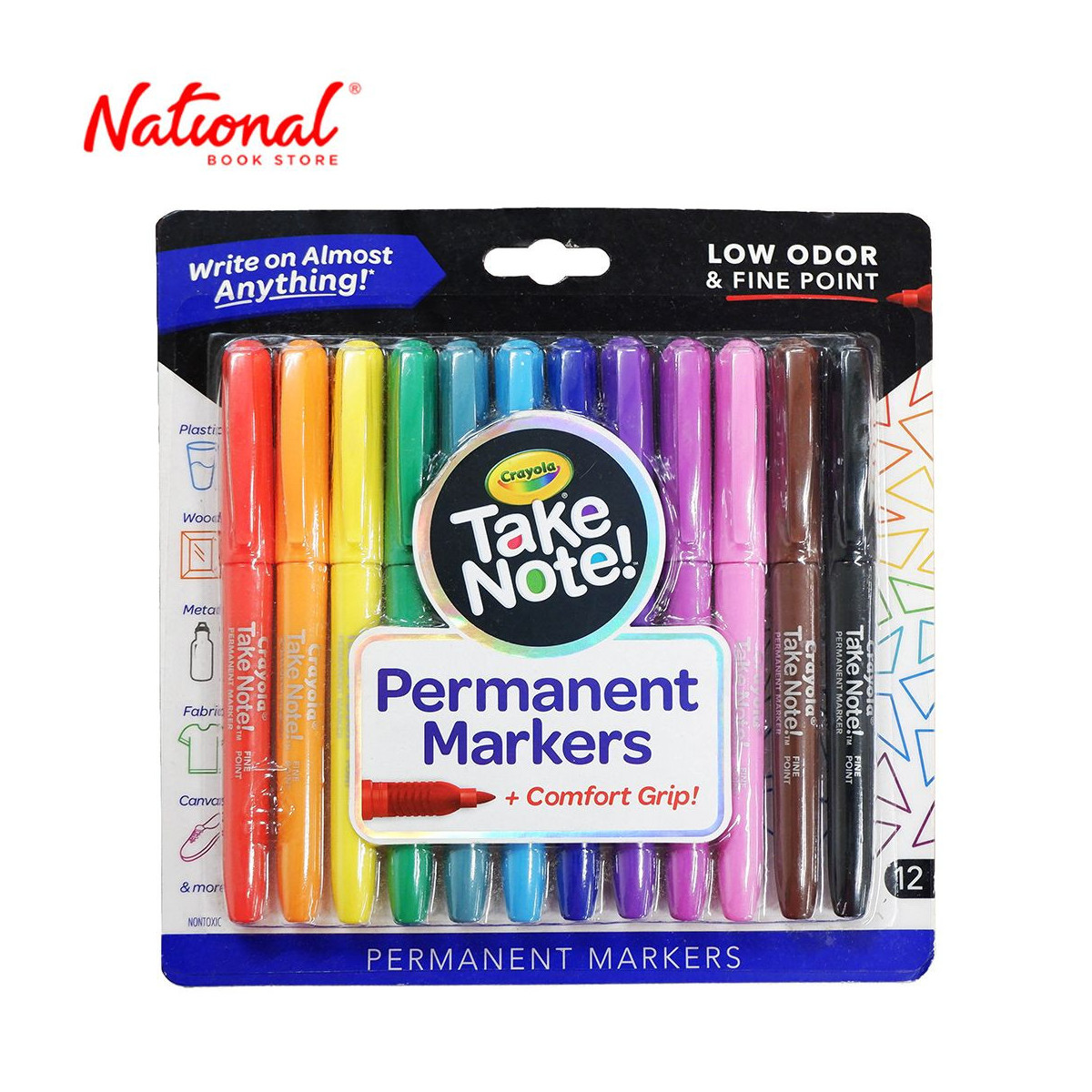 Take Note Marker 24 pk.  Stationery and Toy World
