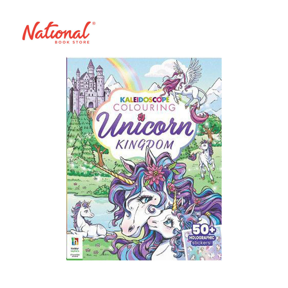 Kaleidoscope Sticker Colouring: Unicorn Kingdom - Trade Paperback - Activity for Kids