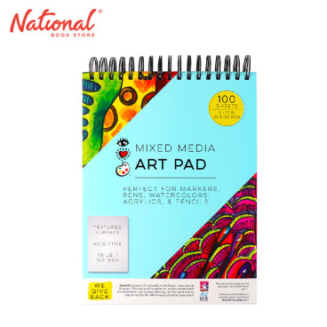 Multimedia Sketchbook 100 Sheets | Mixed Media Paper for Drawing & Painting  | Dr
