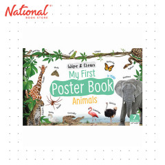 Wipe and Clean My First Poster Book - Animals - Learning Tools for Kids