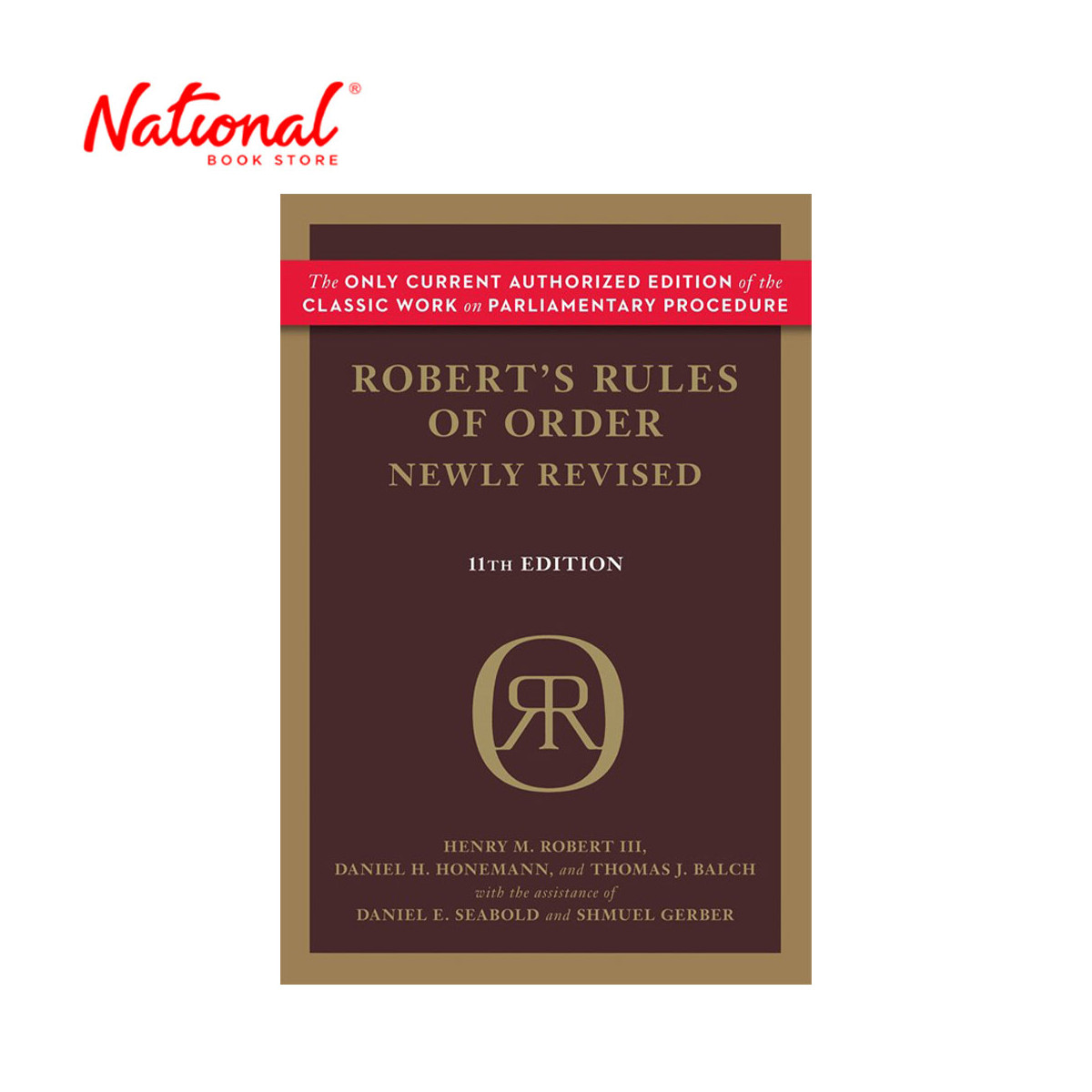 Robert's Rules Of Order Newly Revised, 11th Edition by Henry Robert III - Trade Paperback - Non-Fiction