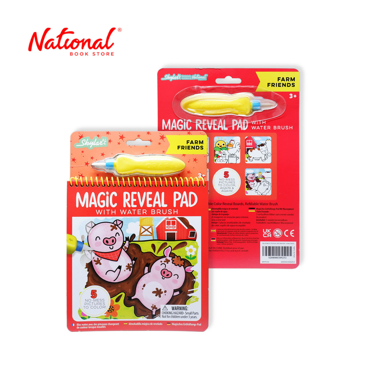 Magic Water Reveal Pad - Farm Friends - Lucky Duck Toys