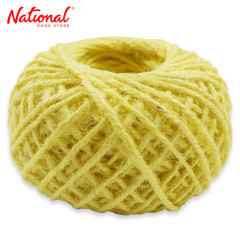 Jute String Roll T20 50 Meters, Light Yellow - Sewing...