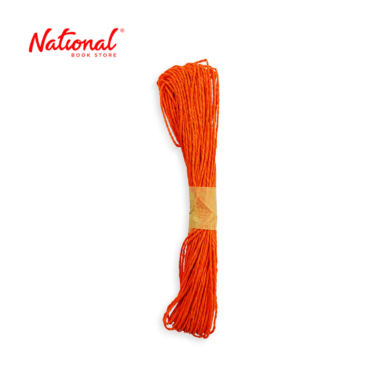 Paper String 30 Meters, Orange - Sewing Supplies