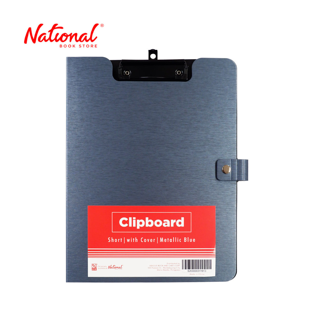 Best Buy Clipboard FPT-10-BL Short with cover, Metallic Blue - Office Supplies - Filing Supplies