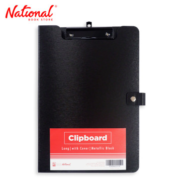Best Buy Clipboard FPT-11-BK Long with cover, Metallic Black - Office Supplies - Filing Supplies