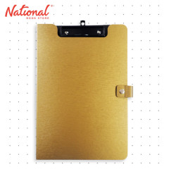 Best Buy Clipboard FPT-11-GD Long with cover, Metallic Gold - Office Supplies - Filing Supplies