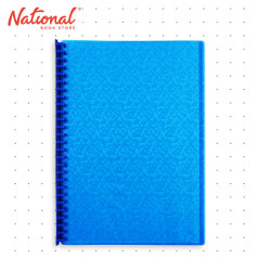 Best Buy Clearbook Refillable WW-83S-FC-blu Long Blue 20 sheets 27 holes Pixel Design