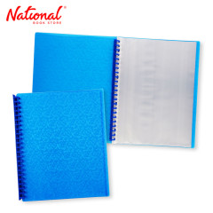 Best Buy Clearbook Refillable WW-82S-A4-blu Short Blue 20 sheets 23 holes Pixel Design