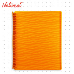 Best Buy Clearbook Refillable WW-82S-A4-ora Short Orange 20 sheets 23 holes Wave Design
