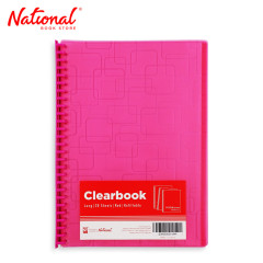 Best Buy Clearbook Refillable WW-83S-FC-rd Long Red 20...