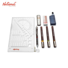 ROTRING TECHNICAL PEN R 151 413 5A ISOGRAPH COLLEGE SET WITH