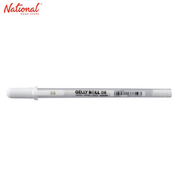 Gelly Roll Marking Pen 08 Med Opaque White - Permanent - 084511378193