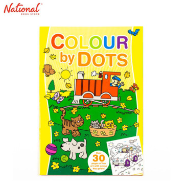 Colour By Dots (Yellow Cover)Paperback By Alligator Publishing Limited (Activity For Kids)