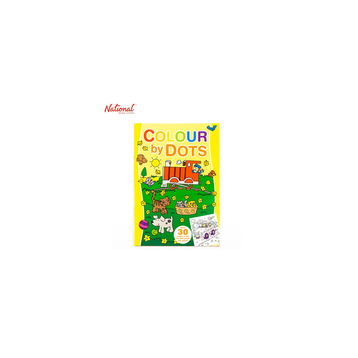 Colour By Dots (Yellow Cover)Paperback By Alligator Publishing Limited (Activity For Kids)