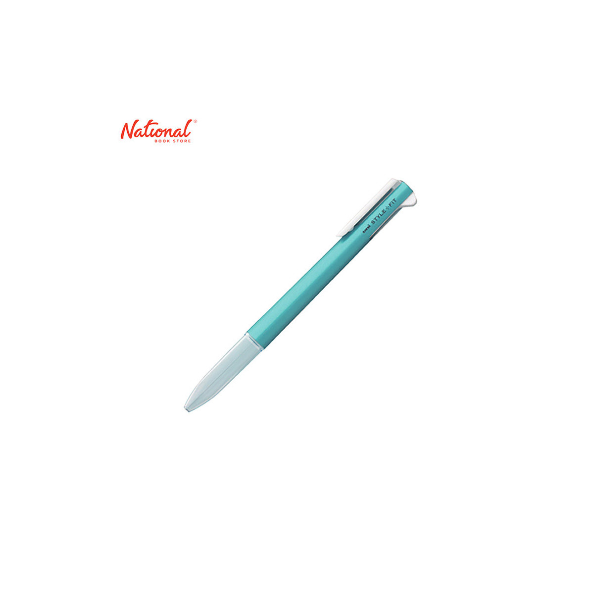 Uni Style Fit 3-Color Multi Pen Barrel Metallic Blue UE3H-208