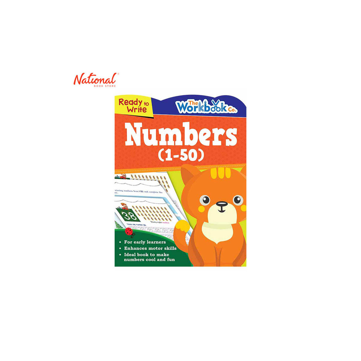 Numbers - 1- 50 : Ready to Write Trade Paperback by Pegasus