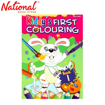 Kiddy First Colouring Book 1 Trade Paperback - Kids Activity Workbooks