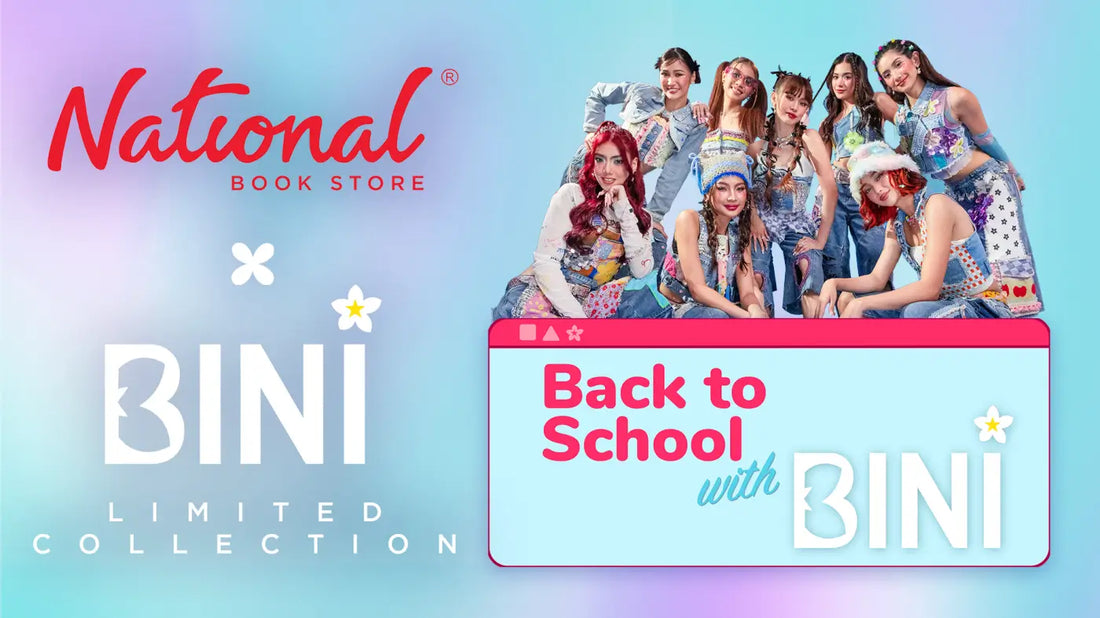 Back to School with BINI at National Book Store!