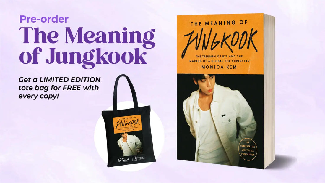 Exclusive Offer: Pre-order ‘The Meaning of Jungkook’ and get a FREE Limited Edition Tote Bag!