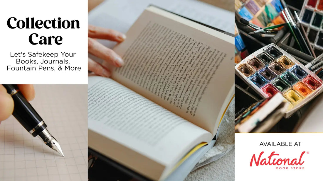 Collection Care: Let's Safekeep Your Books, Journals, Fountain Pens, & More