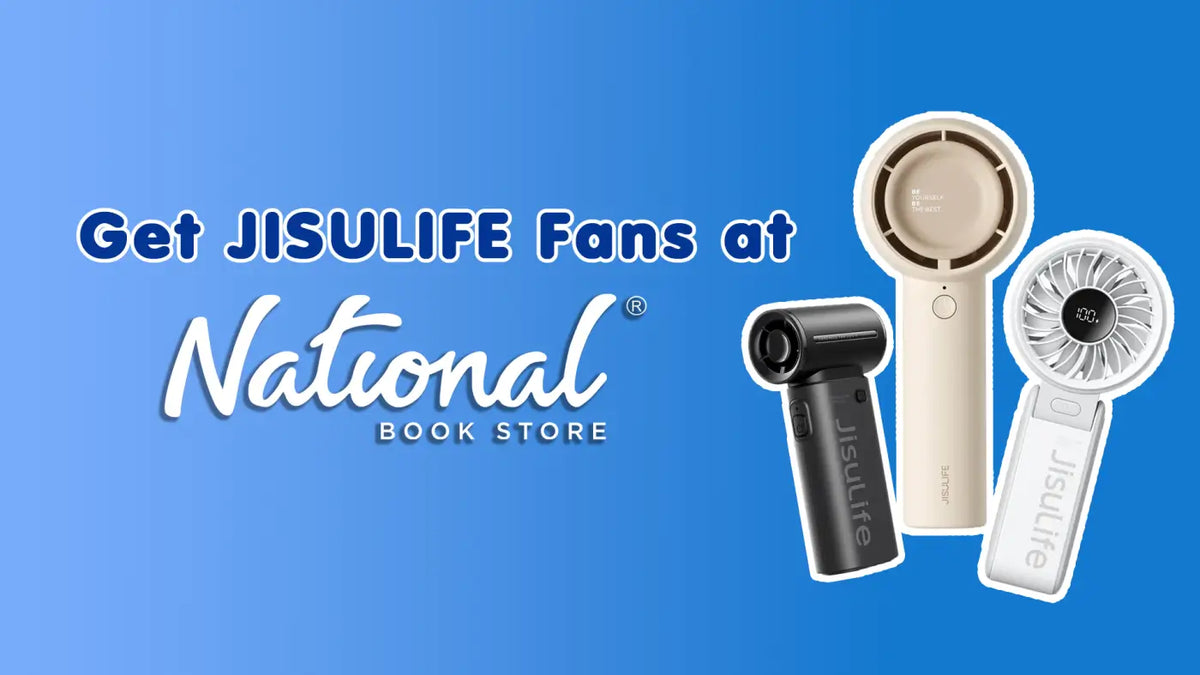 Get JisuLife Fans at National Book Store!