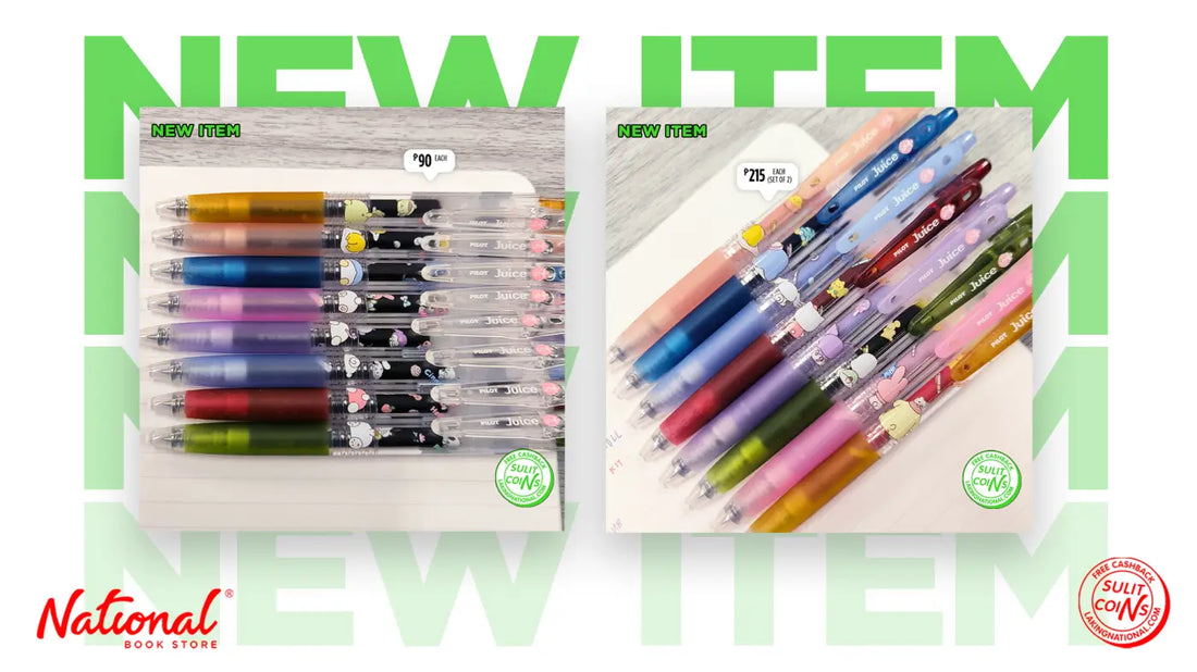 Feel the kawaii vibes with the Pilot x Sanrio Juice Pens!