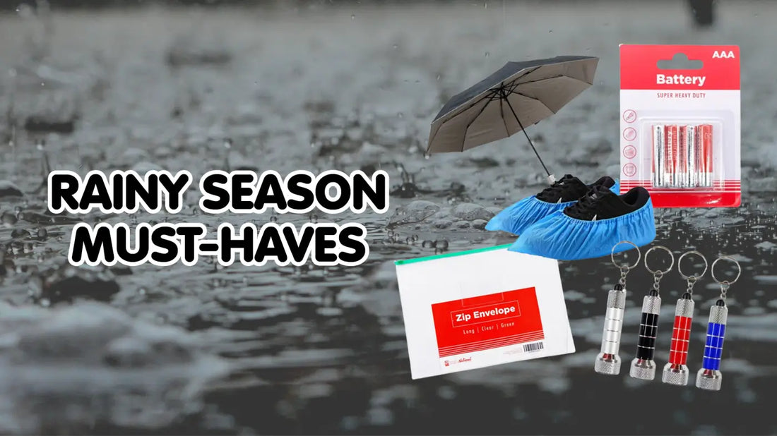 Your Rainy Season Must-Haves from National Book Store