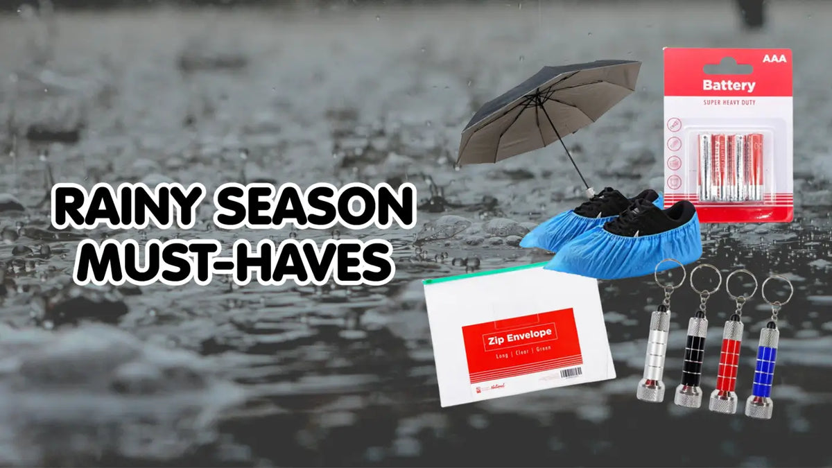 Your Rainy Season Must-Haves from National Book Store