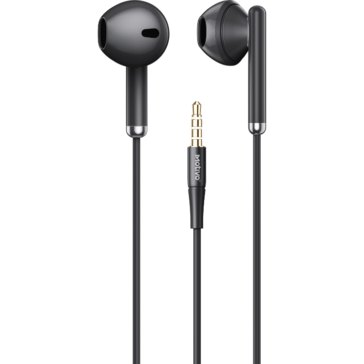 Motivo Earphone H14A Black Stereo W Volume Button