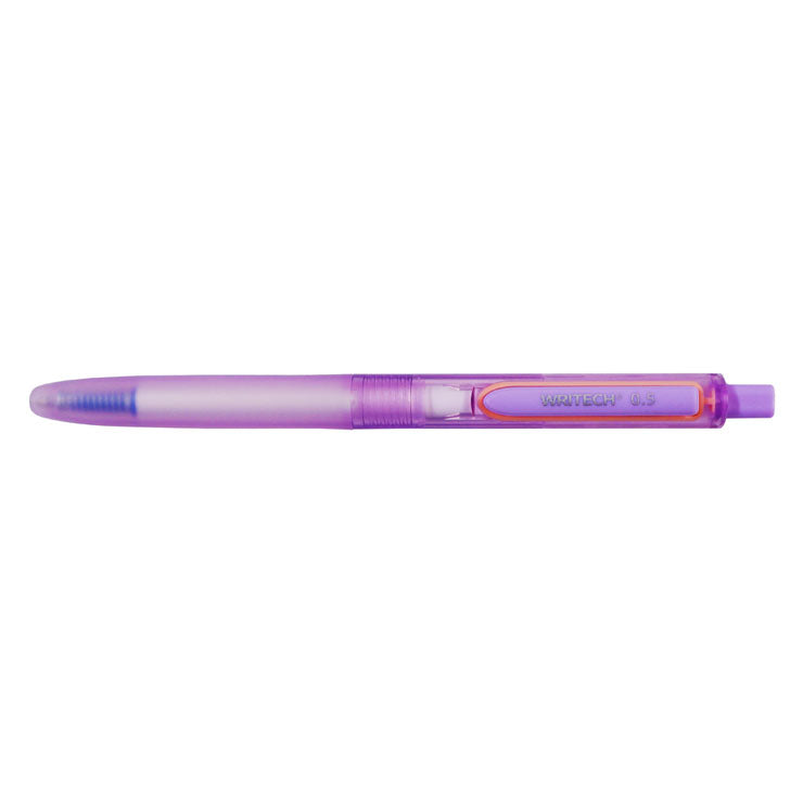 Writech Space Up Erasable Gel Pen Blue Ink 0.5 mm W-0184/12-B - School & Office Supplies - Writing