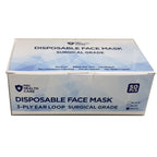 Prohealthcare Face Mask 3 ply Surgical Adult White 50's - Medical Supplies