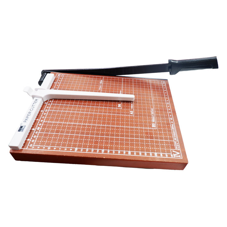 Uk Paper Trimmer, Wooden 12x10in - Cutters