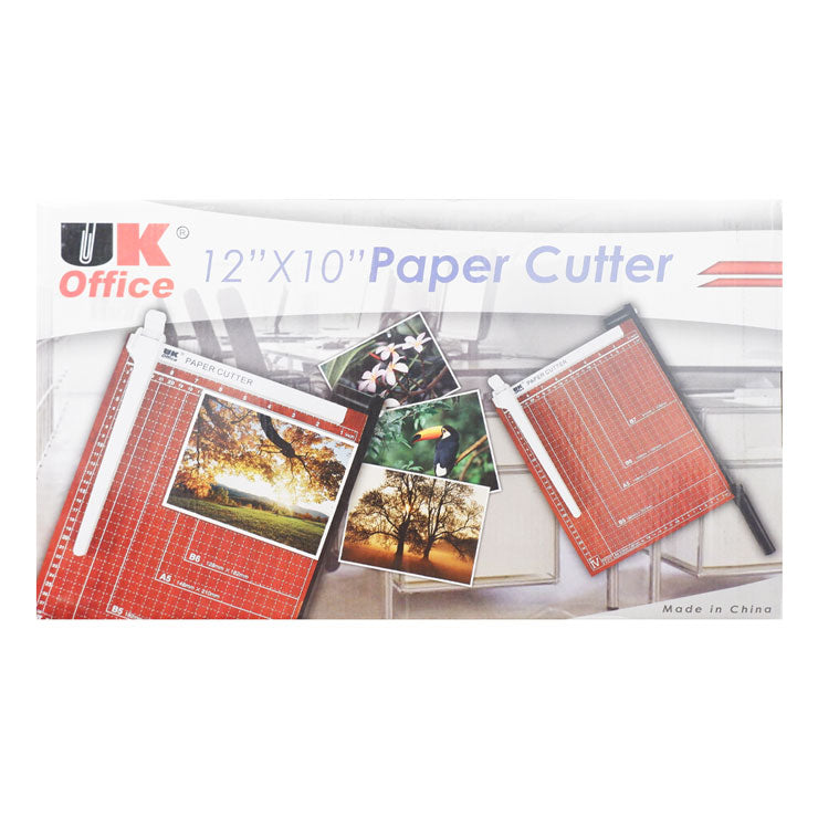 Uk Paper Trimmer, Wooden 12x10in - Cutters