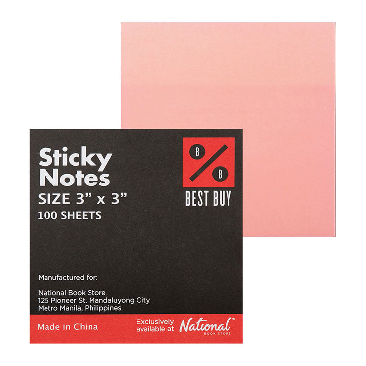 Best Buy Sticky Notes 3x3 100's inches Yellow/White/Green - School & Office Supplies - Note Pads