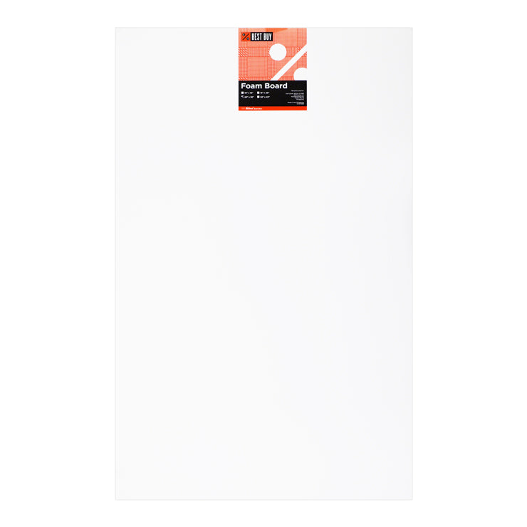 Best Buy Foam Board 20x32 Inches White Both Sides - School & Office Supplies