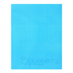 Blueberry Padded Notebook 8 216x280 80 Sheets