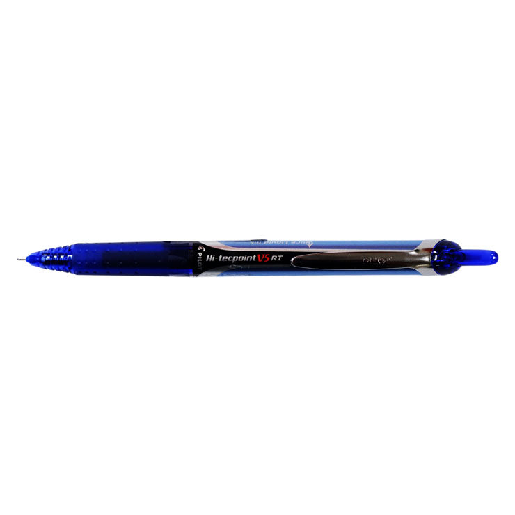 Pilot Hi Tech Point Rollerball Pen Retractable Bxrtv5 Blue 0.5mm