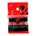 Best Buy Clip Foldback 0.75 Inches 6 Pieces, Black - School & Office Supplies - Filing Supplies