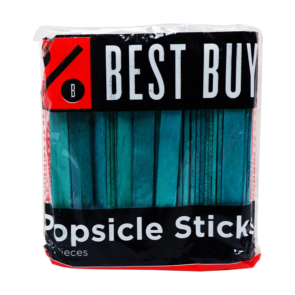 Best Buy Popsicle Sticks Green 100pcs - DIY Products