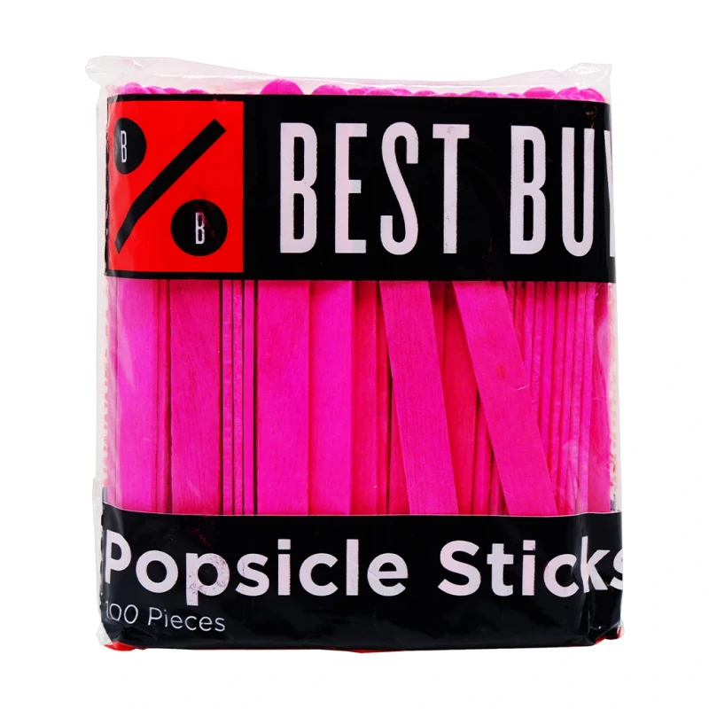 Best Buy Popsicle Sticks Assorted Colors 100pcs - DIY Products