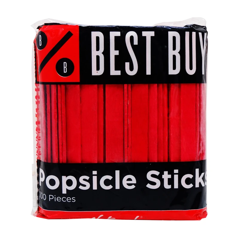 Best Buy Popsicle Sticks 100 Pieces - DIY Products