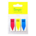 Scripti Tape Flag - Sign Here, Neon Z Type - School & Office Supplies