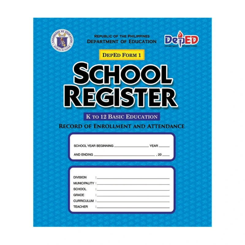 School Register Small - School Forms