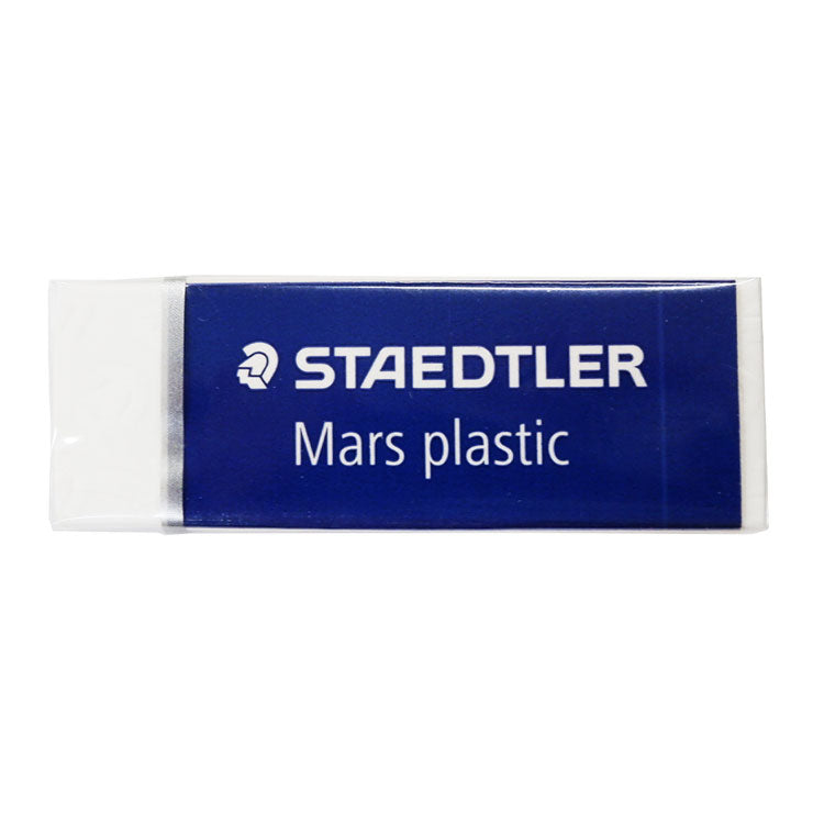 Staedtler Plastic Eraser Mars White 65x23x13mm 526 50 - School & Office Supplies